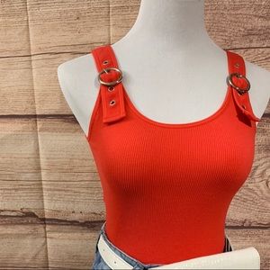 Red/orange tank top
